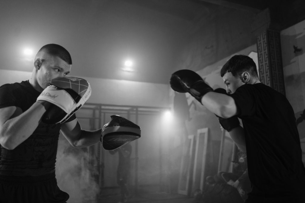 Séance de Power Boxing aux pattes d’ours à Aix-en-Provence